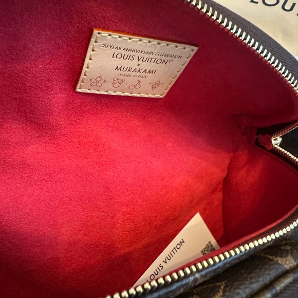Louis Vuitton X Takashi Murakami 2025 Mini Bumbag Bum Bag Cherry M13449 - NEW - Picture 3 of 9